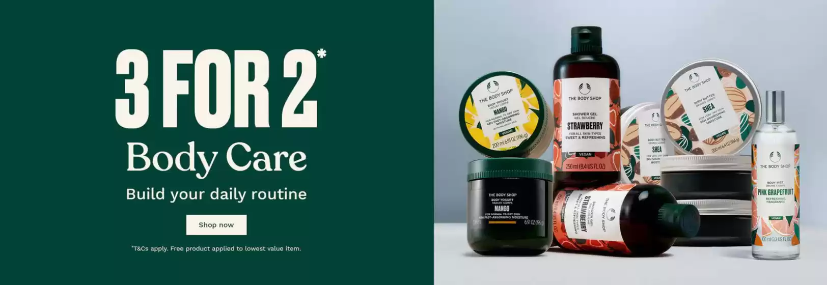 The Body Shop catalogue | 3 For 2 | 2026-05-20T00:00:00.000Z - 2026-06-03T00:00:00.000Z
