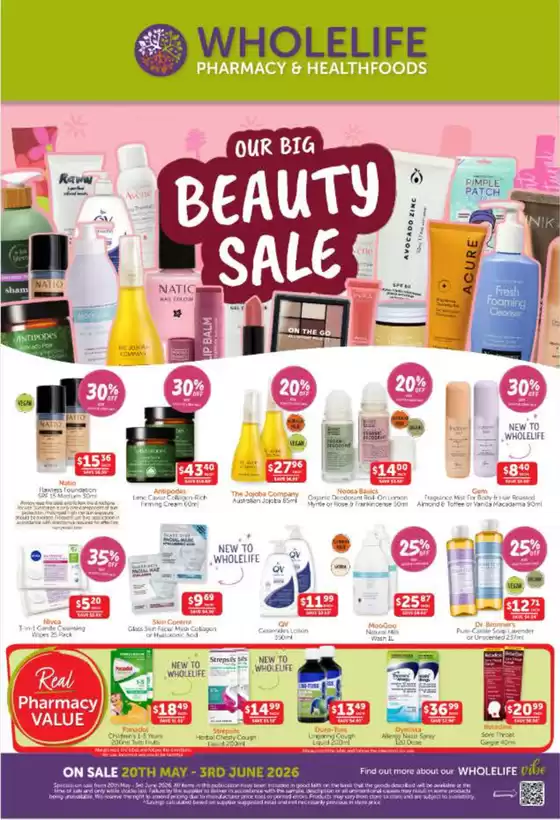 WHOLEHEALTH catalogue | Our Big Beauty Sale | 2026-05-20T00:00:00.000Z - 2026-06-03T00:00:00.000Z