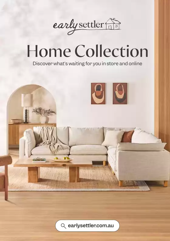 Early Settler catalogue | Home Collection | 2026-05-20T00:00:00.000Z - 2026-12-31T00:00:00.000Z