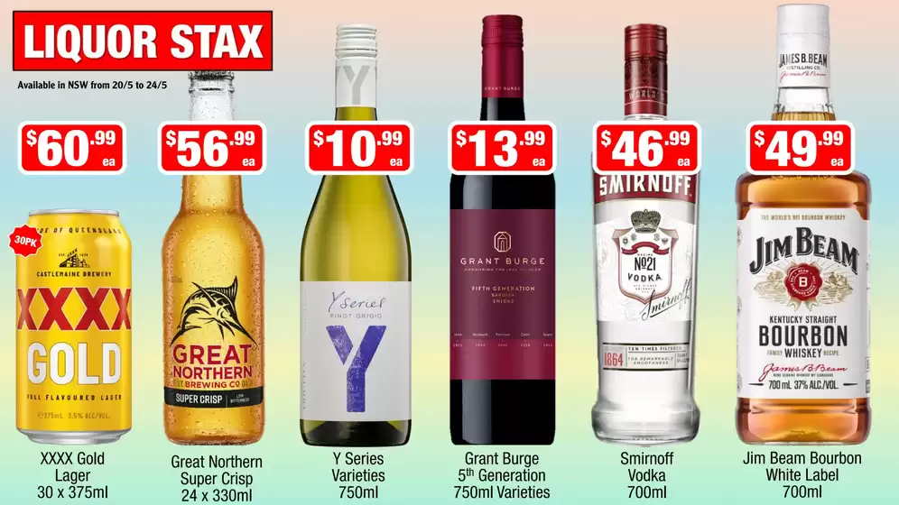 Liquor Stax catalogue | Liquor Stax catalogue specials | 2026-05-20T00:00:00.000Z - 2026-05-26T00:00:00.000Z