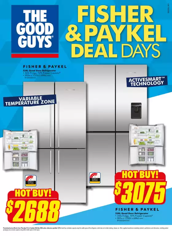The Good Guys catalogue | Fisher & Paykel Deal Days | 2026-05-21T00:00:00.000Z - 2026-05-24T00:00:00.000Z