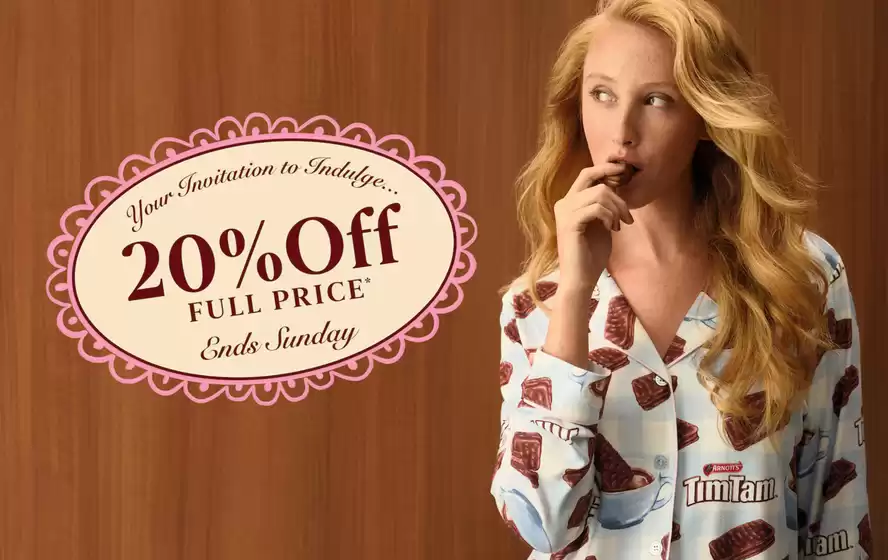 Peter Alexander catalogue | 20% Off | 2026-05-21T00:00:00.000Z - 2026-05-24T00:00:00.000Z