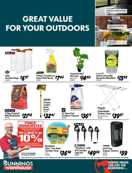 Bunnings Warehouse catalogue | Special offers for you | 2026-05-20T00:00:00.000Z - 2026-06-14T00:00:00.000Z