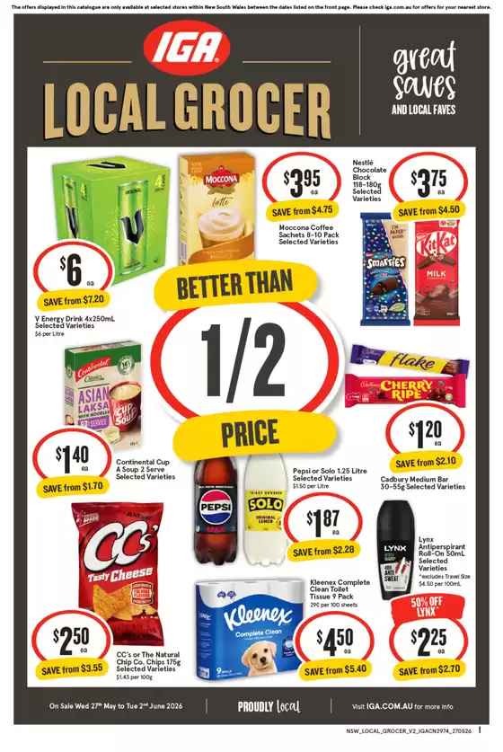 IGA catalogue in Joondalup WA | Great offer for all customers | 2026-05-27T00:00:00.000Z - 2026-06-02T00:00:00.000Z