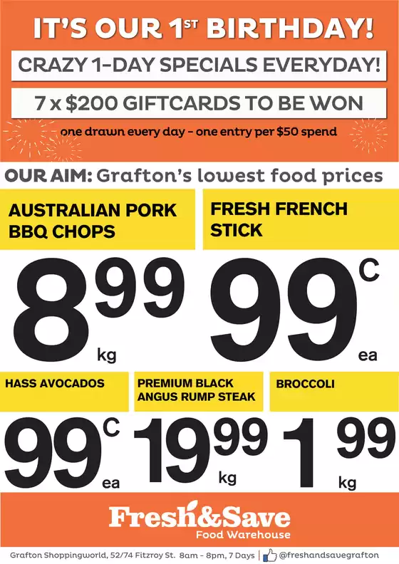 Fresh&Save catalogue in Joondalup WA | GT 1st Birthday 25 05 | 2026-05-25T00:00:00.000Z - 2026-06-08T00:00:00.000Z