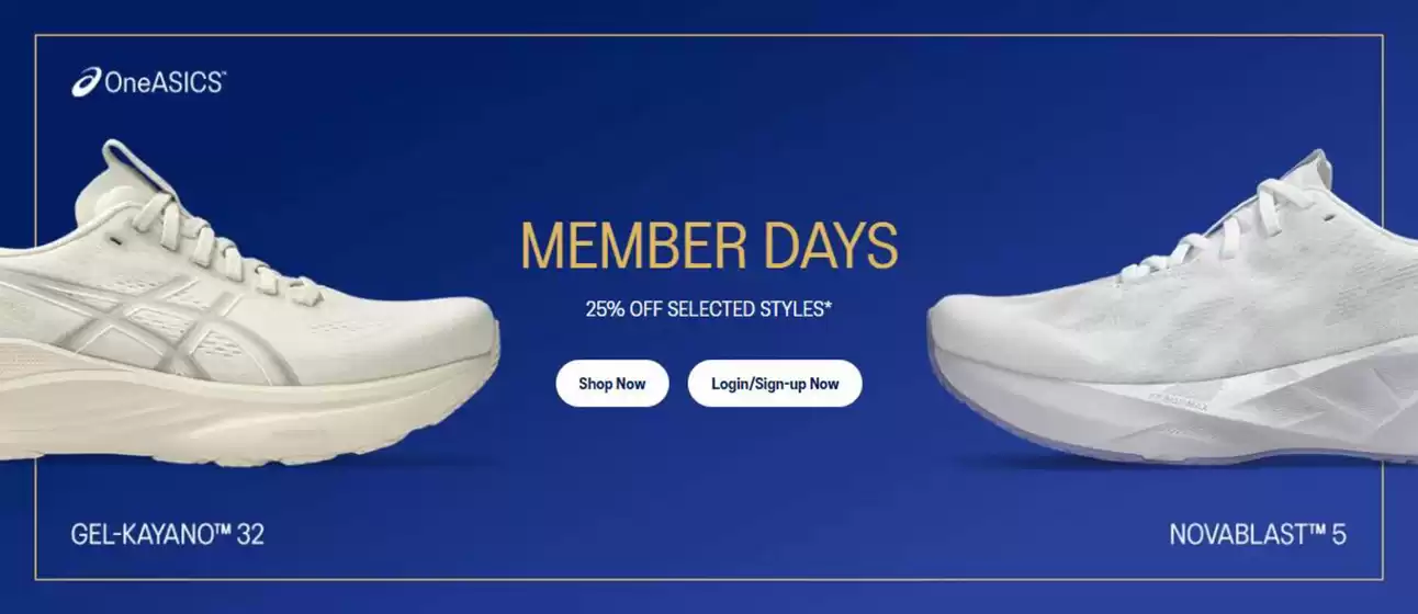 ASICS catalogue in Woden Valley ACT | 25% Off Selected Styles | 2026-05-25T00:00:00.000Z - 2026-06-08T00:00:00.000Z