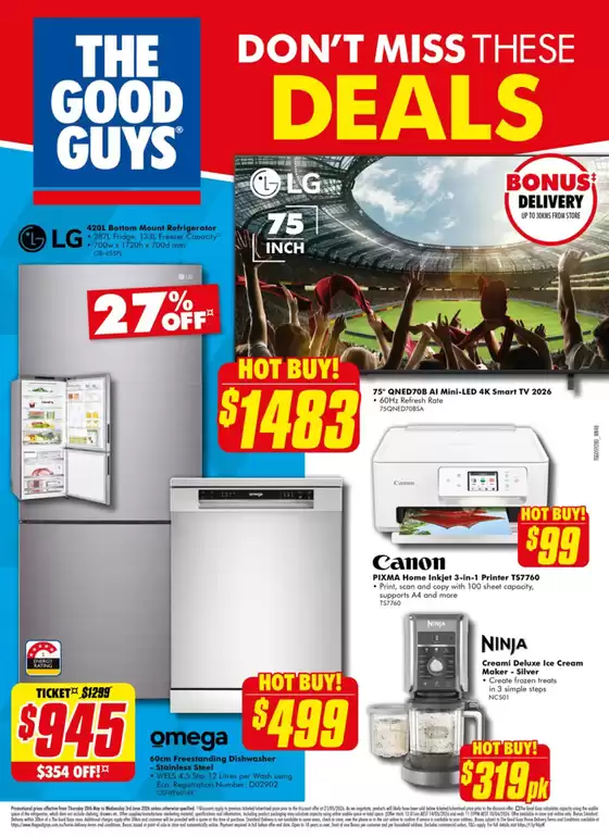 The Good Guys catalogue | Don't Miss These Deals | 2026-05-28T00:00:00.000Z - 2026-06-03T00:00:00.000Z