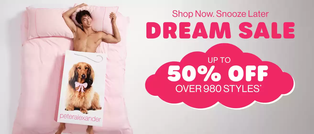 Peter Alexander catalogue in Jimboomba QLD | Dream Sale | 2026-05-29T00:00:00.000Z - 2026-06-07T00:00:00.000Z