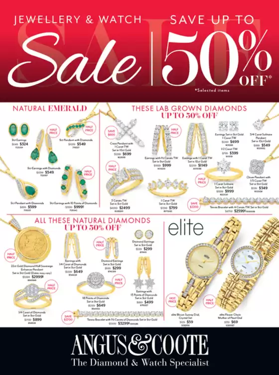 Angus & Coote catalogue | Jewellery & Watch Sale | 2026-06-01T00:00:00.000Z - 2026-06-28T00:00:00.000Z