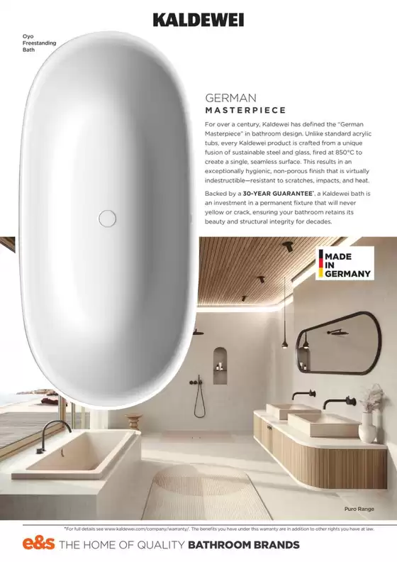 E&S catalogue | Bathroom Brands Catalogue | 2026-06-01T00:00:00.000Z - 2026-06-30T00:00:00.000Z