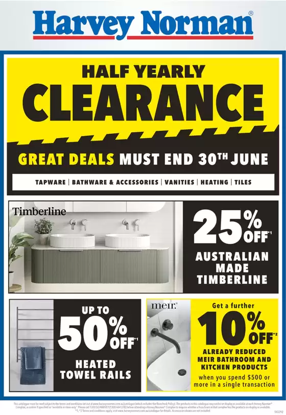Harvey Norman catalogue | June Bathroom | 2026-06-02T00:00:00.000Z - 2026-06-30T00:00:00.000Z