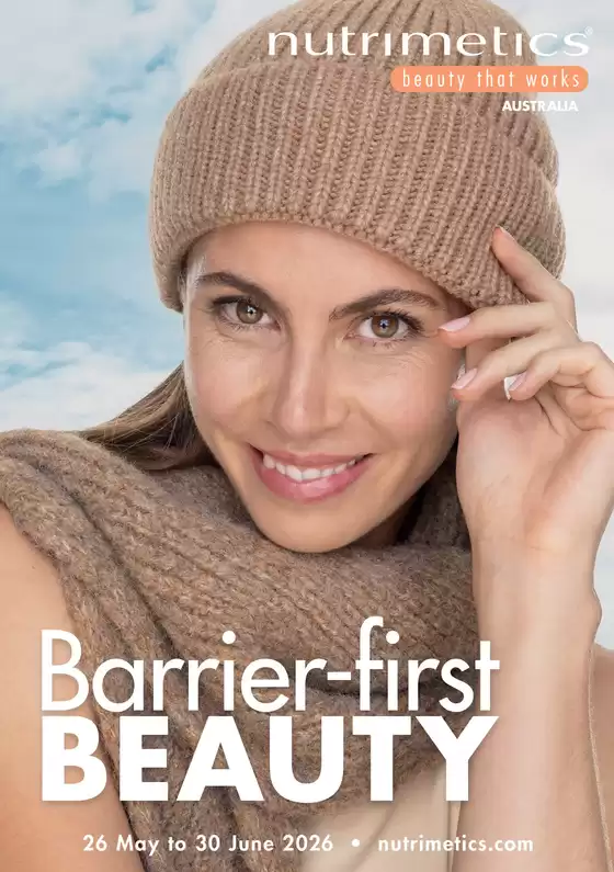 Nutrimetics catalogue in Rockingham WA | Barrier-first Beauty | 2026-06-02T00:00:00.000Z - 2026-06-30T00:00:00.000Z