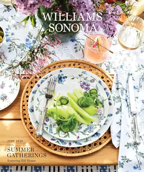 Williamas Sonoma catalogue in Greenmount QLD | Summer Gatherings | 2026-06-02T00:00:00.000Z - 2026-06-30T00:00:00.000Z