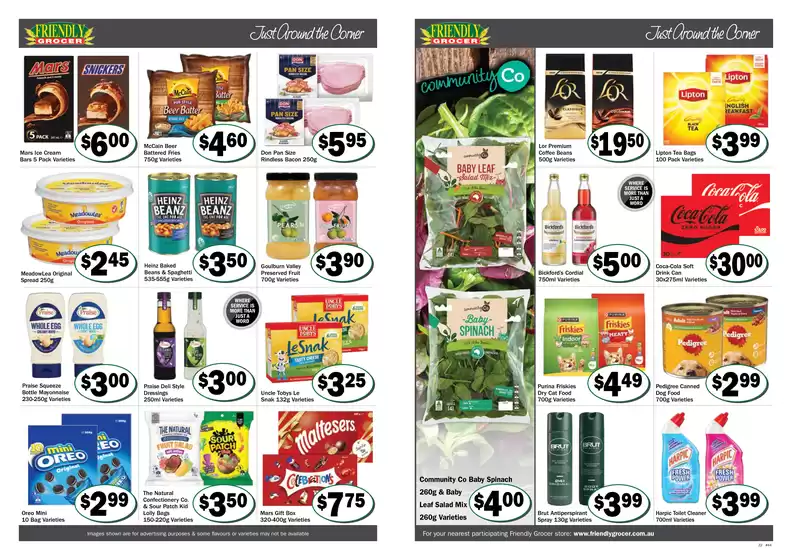 Friendly Grocer catalogue specials