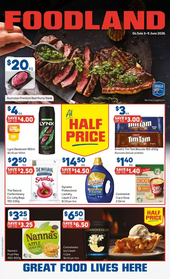 Foodland catalogue | Catalogue Foodland | 2026-06-03T00:00:00.000Z - 2026-06-09T00:00:00.000Z