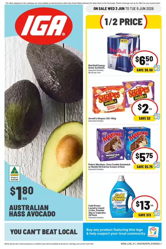 IGA catalogue | Discounts and promotions | 2026-06-03T00:00:00.000Z - 2026-06-09T00:00:00.000Z