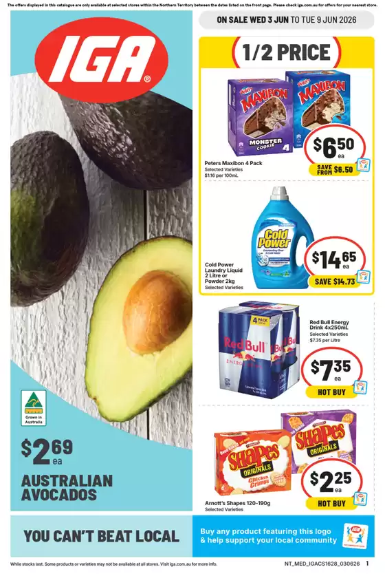 IGA catalogue | Exclusive bargains | 2026-06-03T00:00:00.000Z - 2026-06-09T00:00:00.000Z