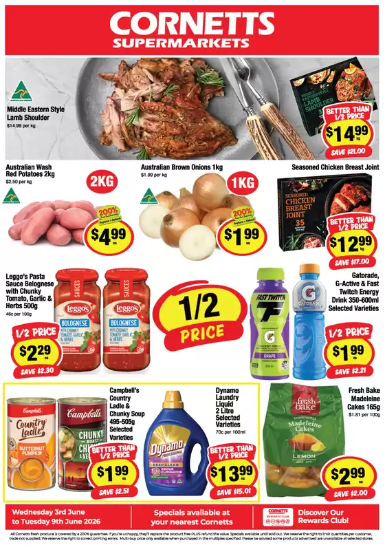 CORNETTS catalogue | CORNETTS catalogue specials | 2026-06-03T00:00:00.000Z - 2026-06-09T00:00:00.000Z