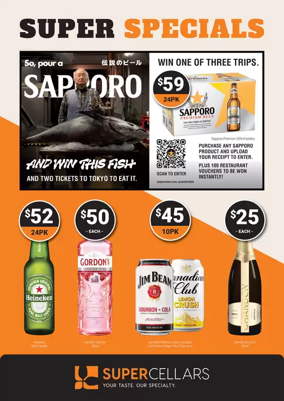 Super Cellars catalogue in Lobethal SA | Super Cellars catalogue specials | 2025-10-29T00:00:00.000Z - 2025-11-11T00:00:00.000Z