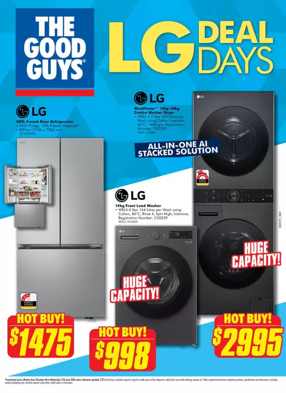 The Good Guys catalogue | LG Deal Days | 2026-06-04T00:00:00.000Z - 2026-06-17T00:00:00.000Z
