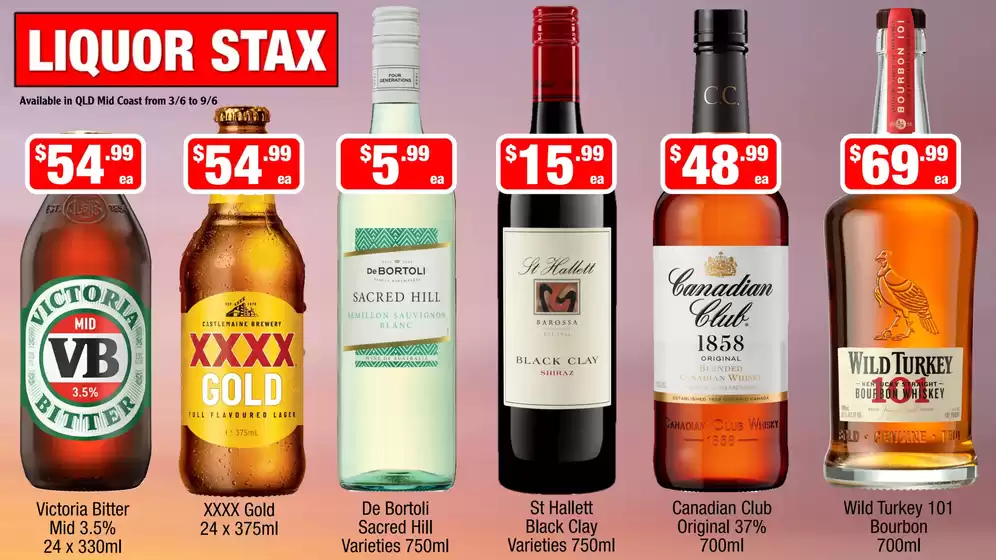 Liquor Stax catalogue | Special offers for you | 2026-06-05T00:00:00.000Z - 2026-06-09T00:00:00.000Z
