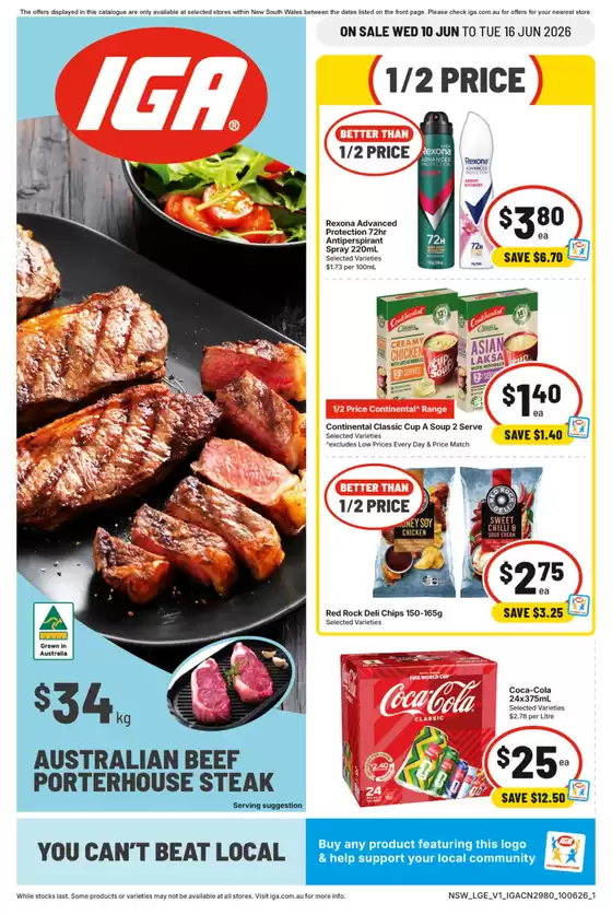 IGA catalogue | Our best deals for you | 2026-06-10T00:00:00.000Z - 2026-06-16T00:00:00.000Z