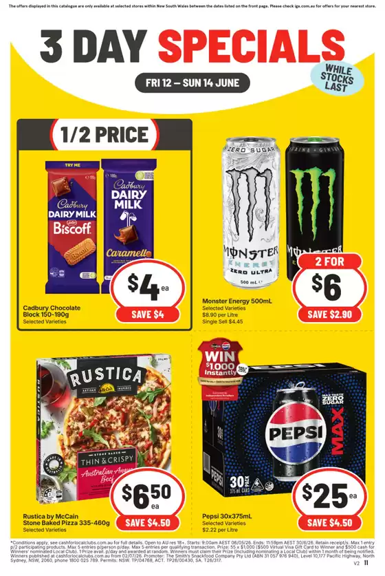 IGA catalogue | Current bargains and offers | 2026-06-12T00:00:00.000Z - 2026-06-14T00:00:00.000Z