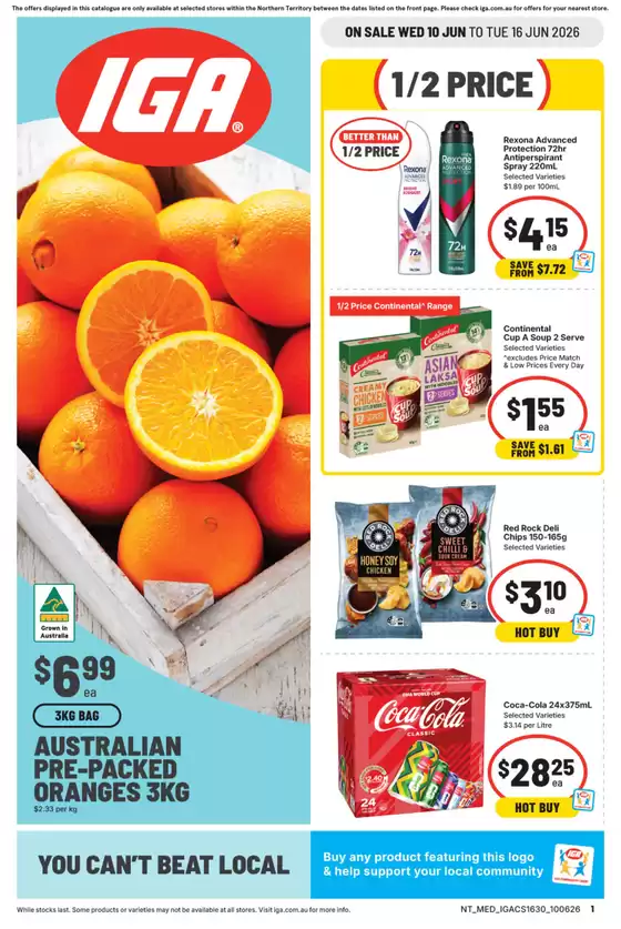 IGA catalogue | Our best offers for you | 2026-06-10T00:00:00.000Z - 2026-06-16T00:00:00.000Z