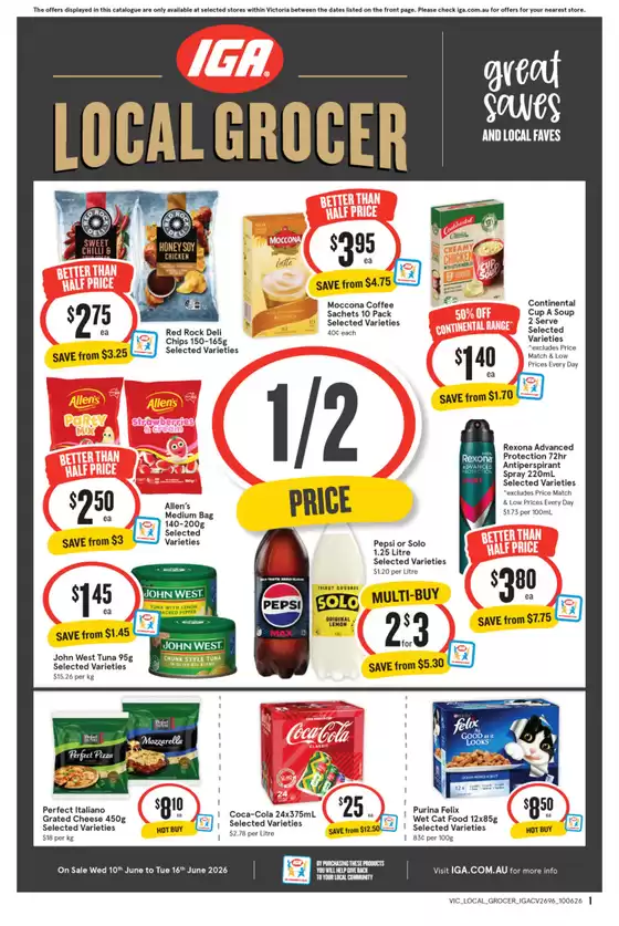 IGA catalogue | Our best bargains | 2026-06-10T00:00:00.000Z - 2026-06-16T00:00:00.000Z