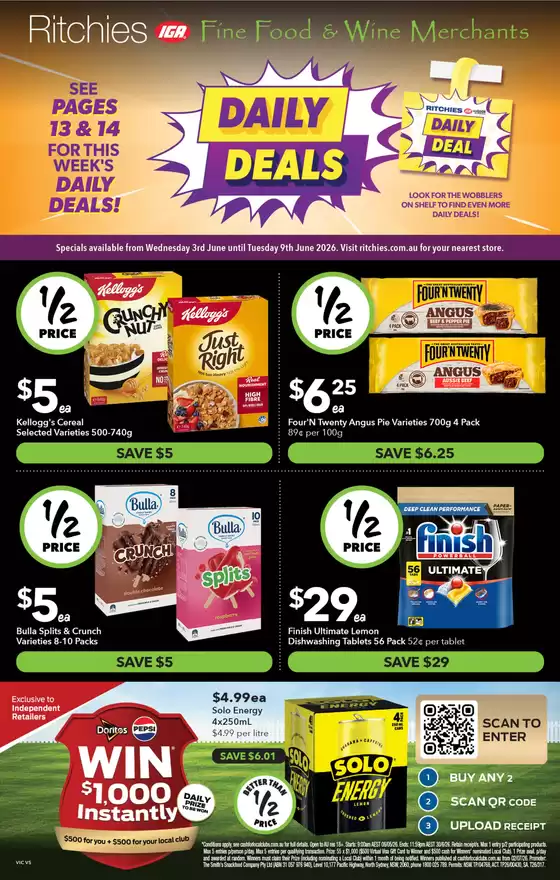 Ritchies catalogue | Ritchies Specials | 2026-06-03T00:00:00.000Z - 2026-06-09T00:00:00.000Z