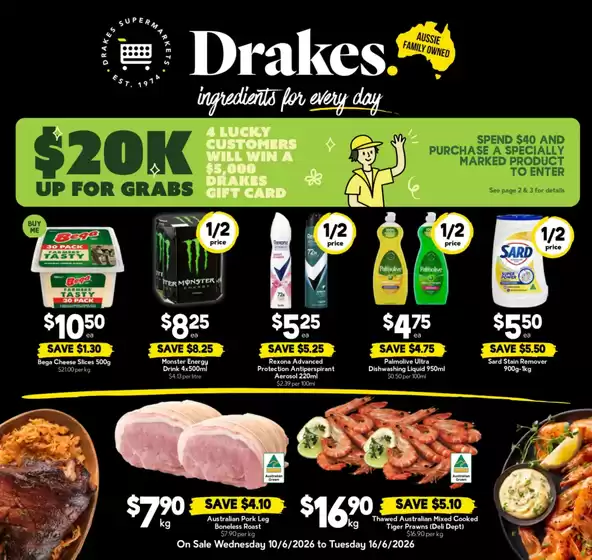 Drakes catalogue | Save now with our deals | 2026-06-10T00:00:00.000Z - 2026-06-16T00:00:00.000Z
