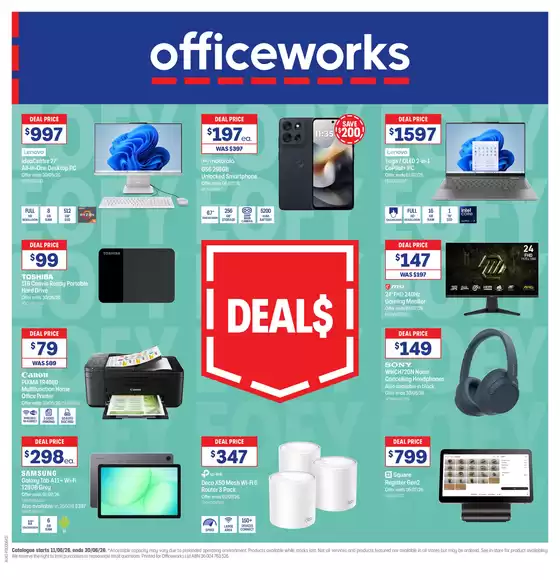 Officeworks catalogue in Forest Hill NSW | EOFY Deals | 2026-06-11T00:00:00.000Z - 2026-06-30T00:00:00.000Z