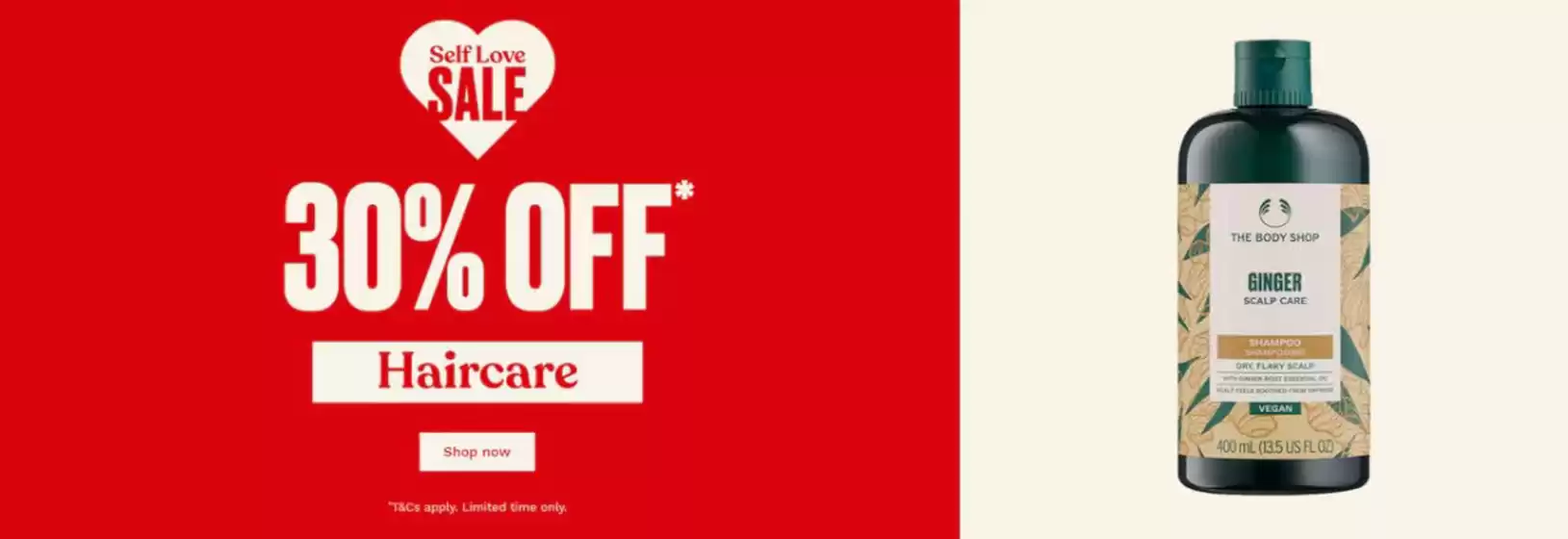 The Body Shop catalogue | 30% Off Haircare | 2026-06-09T00:00:00.000Z - 2026-06-21T00:00:00.000Z