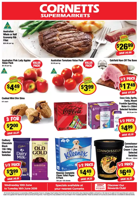 CORNETTS catalogue | CORNETTS catalogue specials | 2026-06-10T00:00:00.000Z - 2026-06-16T00:00:00.000Z