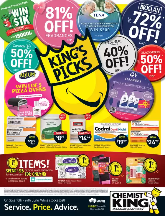 Chemist King catalogue | King's Pick | 2026-06-10T00:00:00.000Z - 2026-06-24T00:00:00.000Z