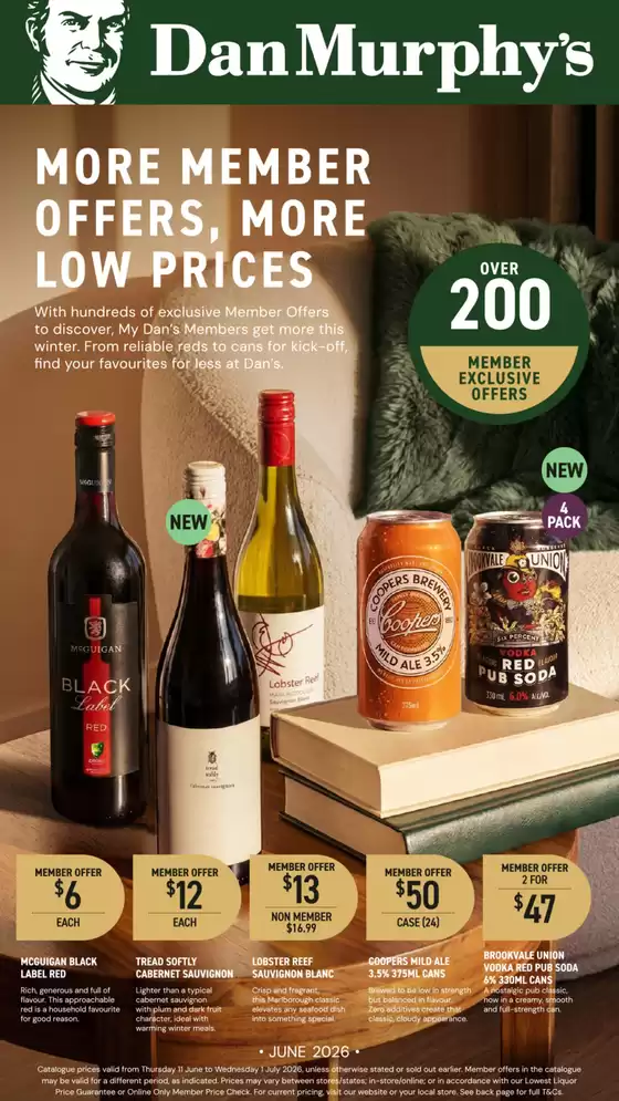 Dan Murphy's catalogue in Forest Acres QLD | Dan Murphys catalogue specials | 2026-06-11T00:00:00.000Z - 2026-07-01T00:00:00.000Z
