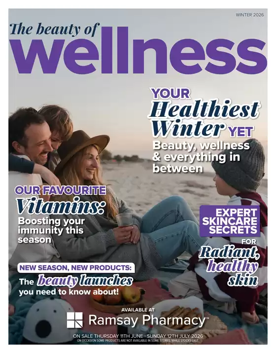 Ramsay Pharmacy catalogue | The Beauty Of Wellness | 2026-06-11T00:00:00.000Z - 2026-07-12T00:00:00.000Z