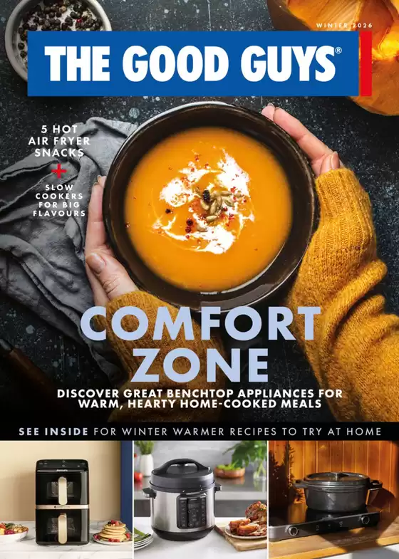 The Good Guys catalogue in North Dandalup WA | Comfort Zone | 2026-06-12T00:00:00.000Z - 2026-08-31T00:00:00.000Z