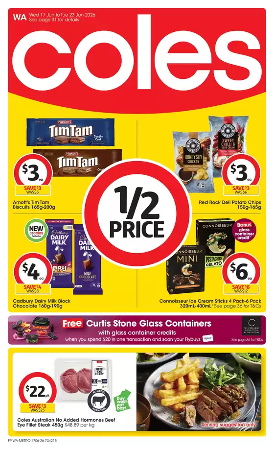 Coles catalogue in Hillarys WA | Coles Catalogue - 17th June | 2026-06-17T00:00:00.000Z - 2026-06-23T00:00:00.000Z