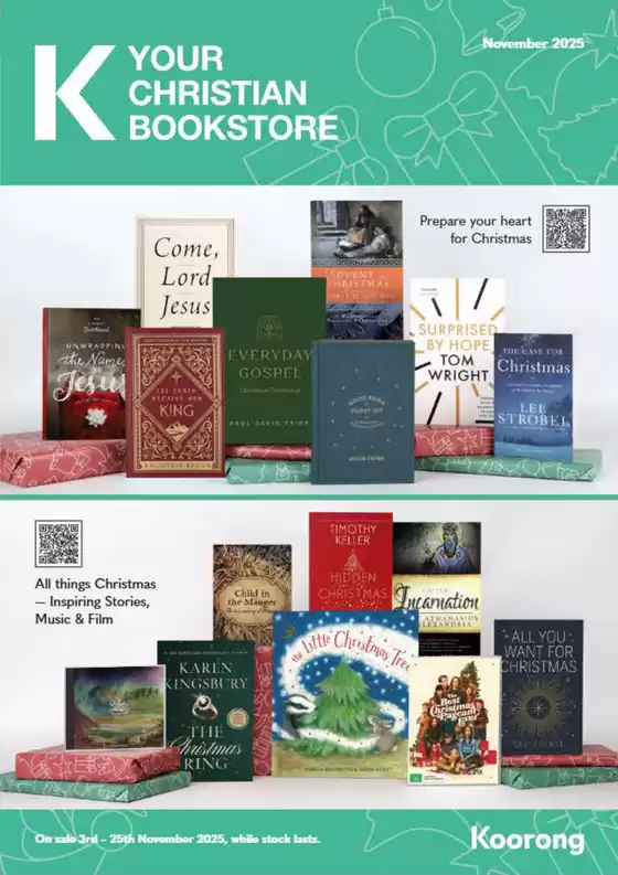 Koorong catalogue in Sydney NSW | November 2025 | 2025-11-03T00:00:00.000Z - 2025-11-25T00:00:00.000Z