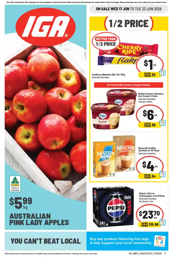 IGA catalogue in Liverpool NSW | New offers to discover | 2026-06-17T00:00:00.000Z - 2026-06-23T00:00:00.000Z