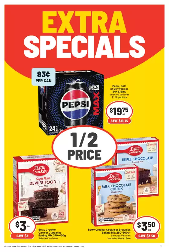 IGA catalogue in Dayboro QLD | Our best bargains | 2026-06-17T00:00:00.000Z - 2026-06-23T00:00:00.000Z