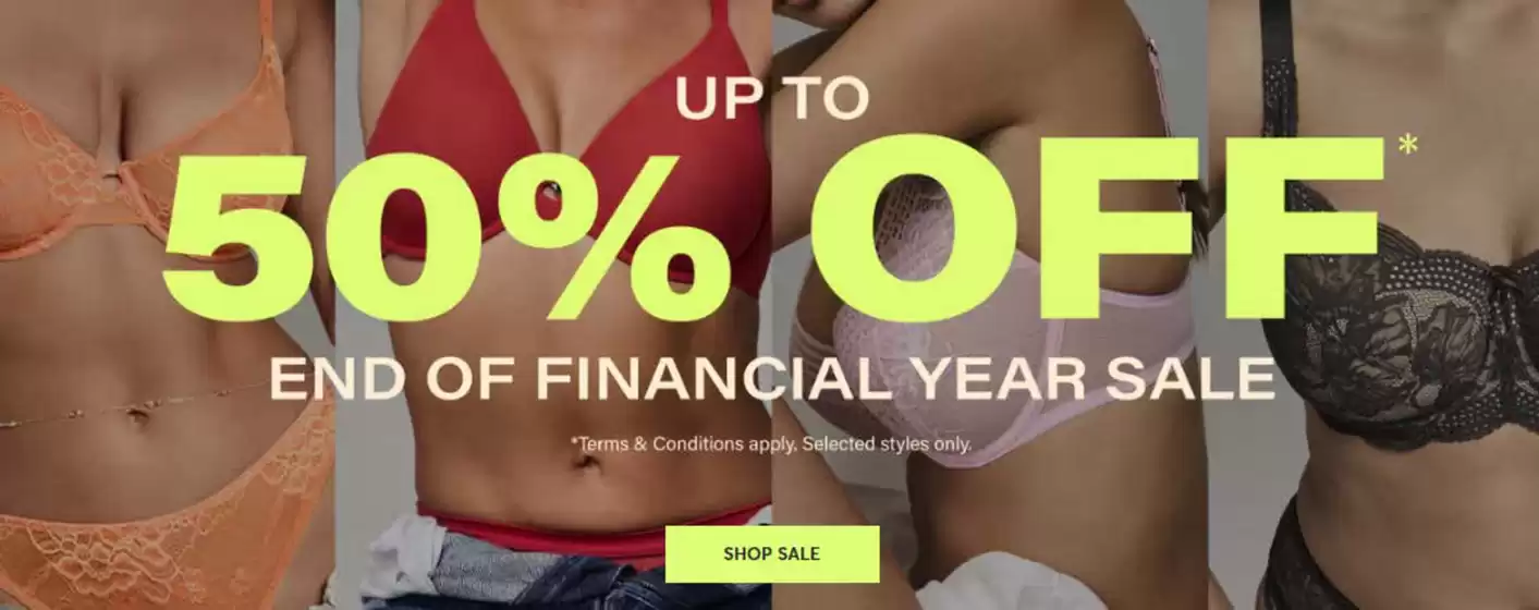Bendon Lingerie Outlet catalogue | Up To 50% Off | 2026-06-15T00:00:00.000Z - 2026-06-22T00:00:00.000Z