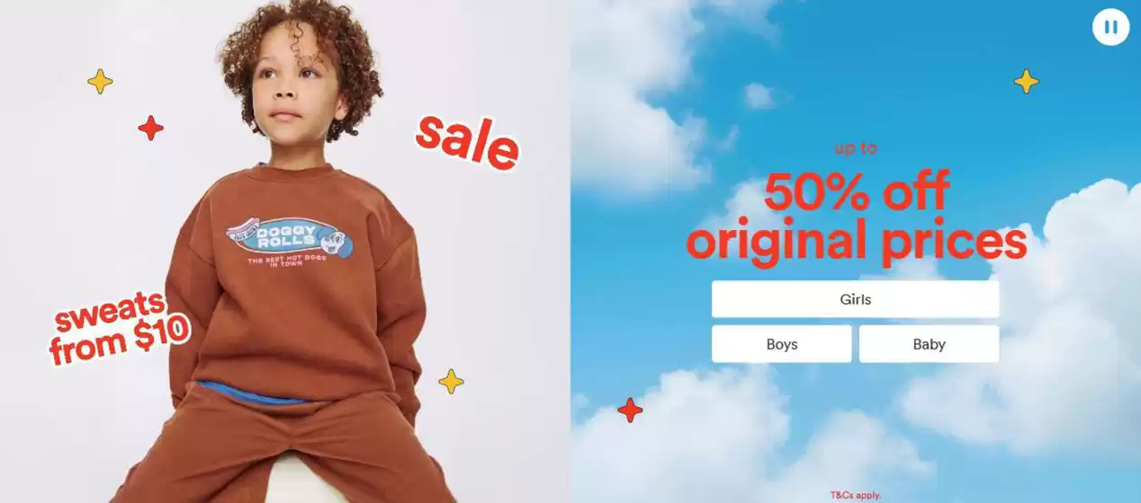 Cotton On Kids catalogue | 50% Off Original Prices | 2026-06-15T00:00:00.000Z - 2026-06-22T00:00:00.000Z