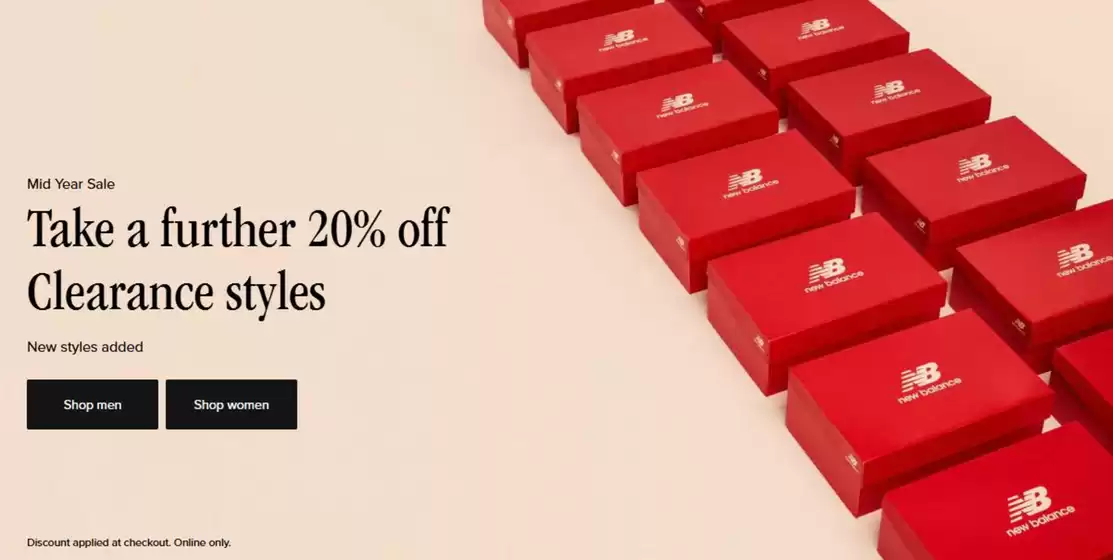 New Balance catalogue | Take A Further 20% Off | 2026-06-15T00:00:00.000Z - 2026-06-22T00:00:00.000Z