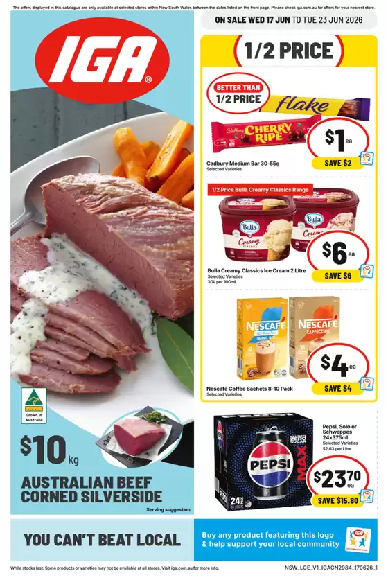 IGA catalogue in | Our best bargains | 2026-06-17T00:00:00.000Z - 2026-06-23T00:00:00.000Z