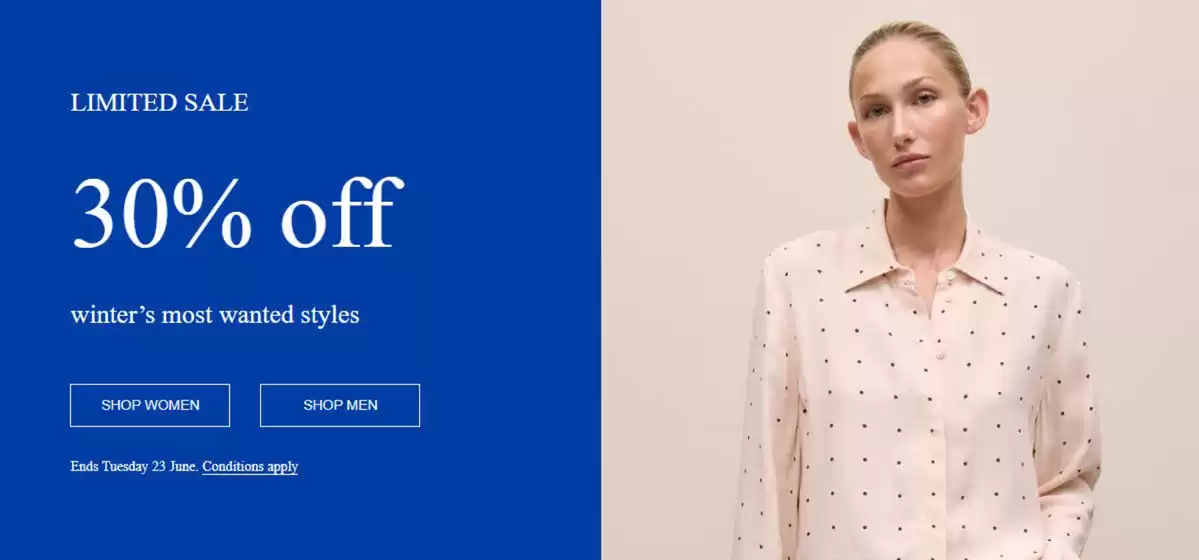 Trenery catalogue | 30% Off | 2026-06-18T00:00:00.000Z - 2026-06-23T00:00:00.000Z