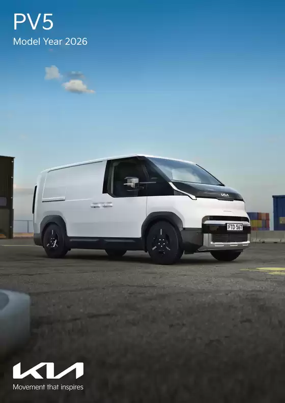 Kia catalogue in Forster NSW | Kia PV5 Cargo | 2026-01-01T00:00:00.000Z - 2026-12-31T00:00:00.000Z