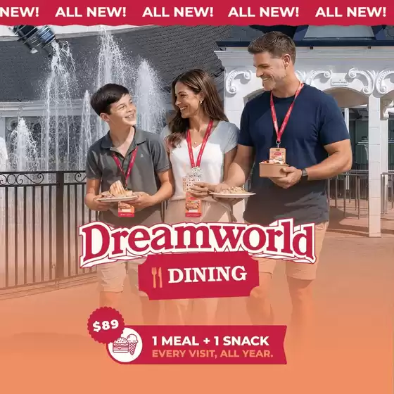 Dreamworld catalogue | New Deal | 2026-06-19T00:00:00.000Z - 2026-07-05T00:00:00.000Z