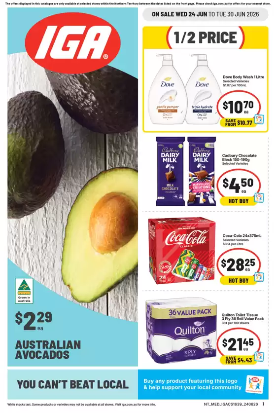 IGA catalogue | Current deals and offers | 2026-06-24T00:00:00.000Z - 2026-06-30T00:00:00.000Z